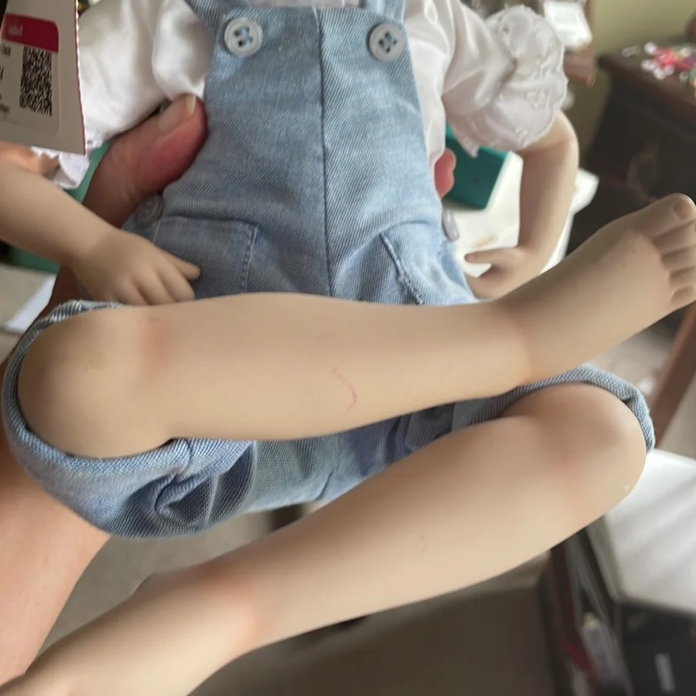 Vintage porcelain doll